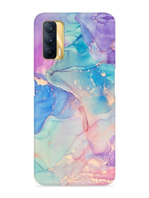 Alcohol Ink Colors Snap Case for Realme X7 (5G)