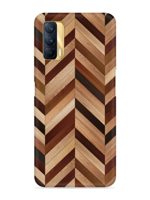 Seamless Wood Parquet Snap Case for Realme X7 (5G) Zapvi