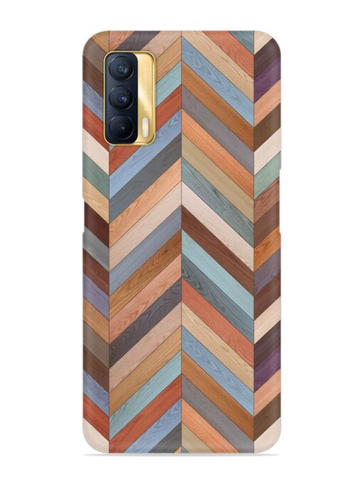 Seamless Wood Parquet Snap Case for Realme X7 (5G) Zapvi