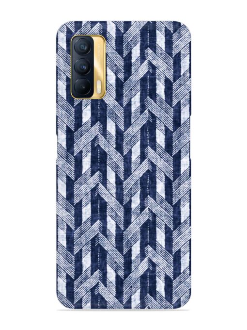 Abstract Herringbone Motif Snap Case for Realme X7 (5G) Zapvi