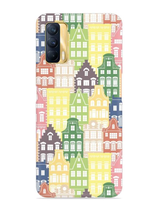 Seamless Shapes Pattern Snap Case for Realme X7 (5G) Zapvi