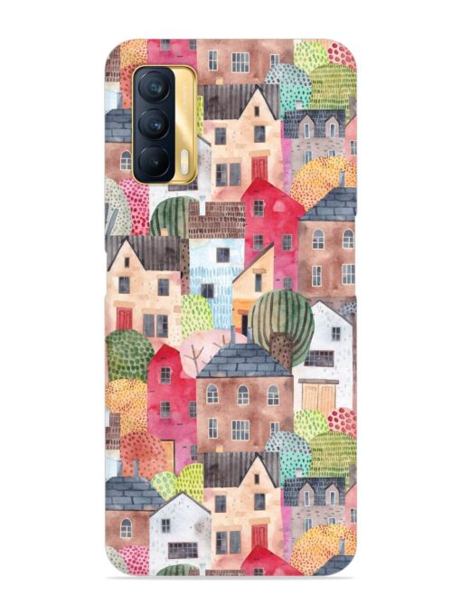 Abstract Seamless Pattern Snap Case for Realme X7 (5G)