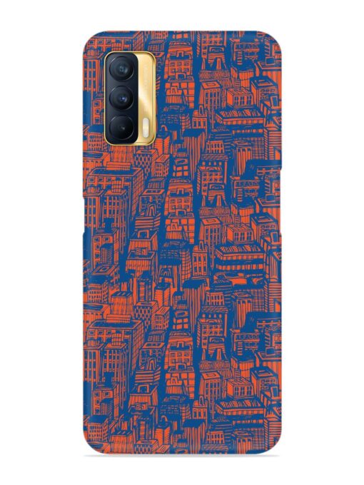 Hand Drawn Seamless Snap Case for Realme X7 (5G)