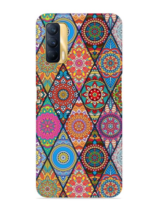 Seamless Tile Pattern Snap Case for Realme X7 (5G) Zapvi