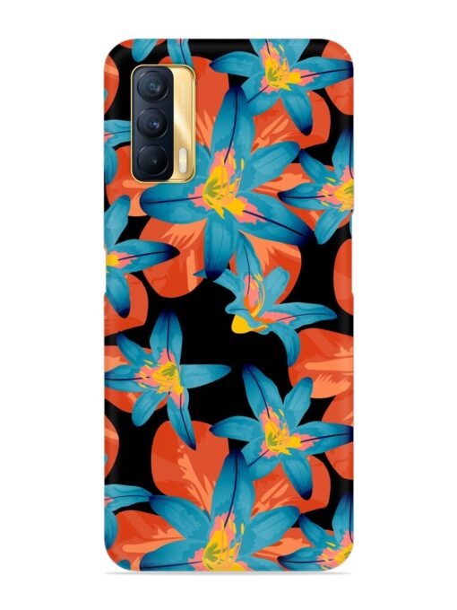 Philippine Flowers Seamless Snap Case for Realme X7 (5G) Zapvi