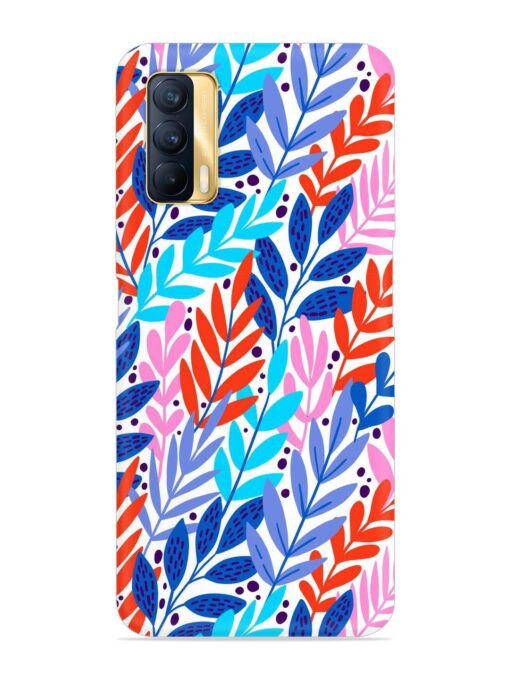 Bright Floral Tropical Snap Case for Realme X7 (5G)