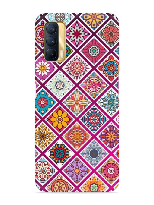 Seamless Tile Pattern Snap Case for Realme X7 (5G) Zapvi