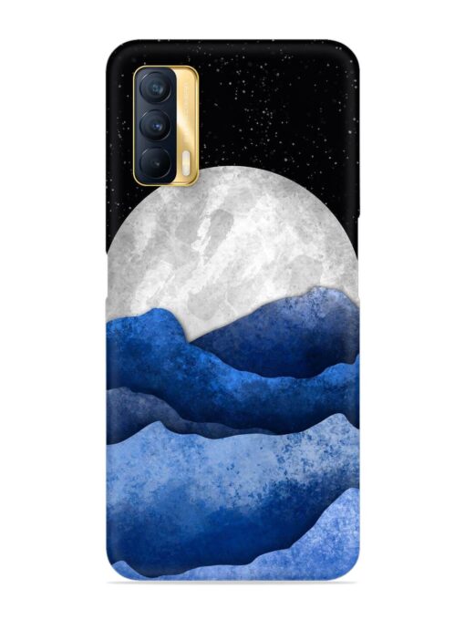 Full Moon Mountain Vector Snap Case for Realme X7 (5G) Zapvi