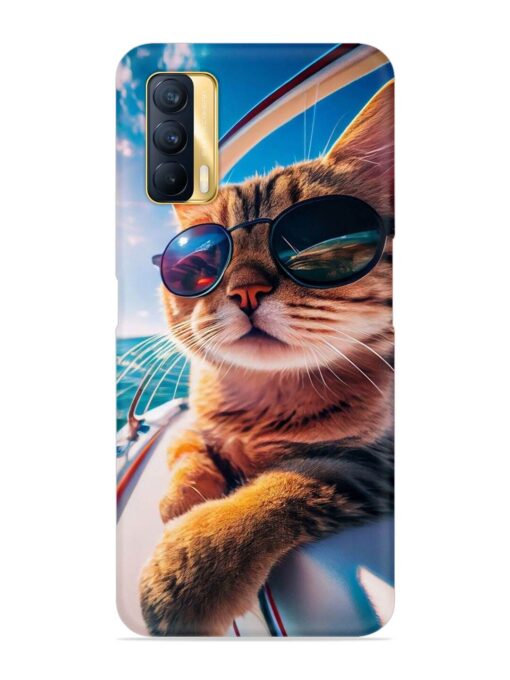 Cat In Style Snap Case for Realme X7 (5G) Zapvi