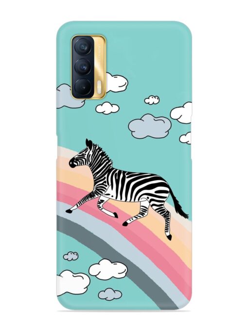 Running Zebra Snap Case for Realme X7 (5G) Zapvi