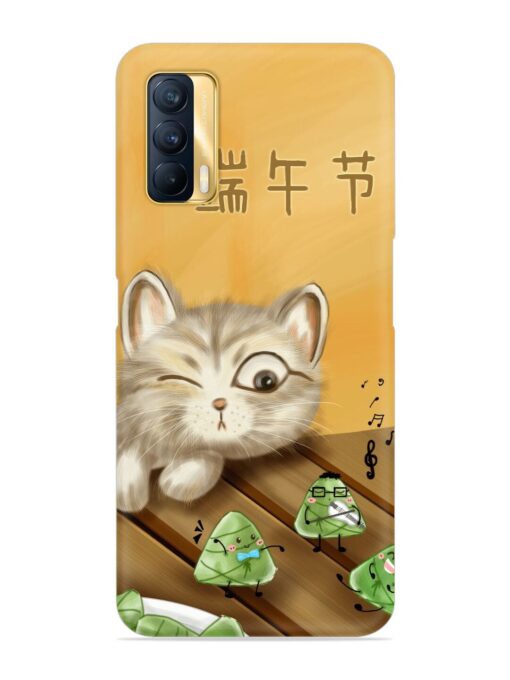 Cat Scorpion Dancing Snap Case for Realme X7 (5G)