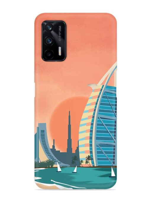 Dubai Architectural Scenery Snap Case for Realme X7 Max (5G) Zapvi