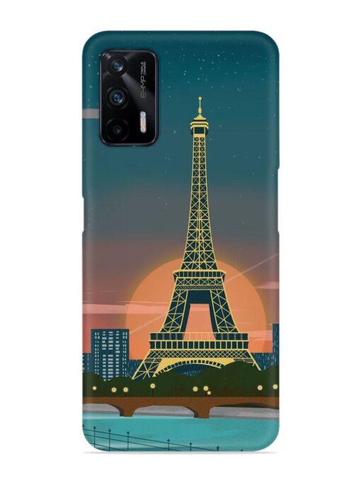 Scenery Architecture France Paris Snap Case for Realme X7 Max (5G) Zapvi