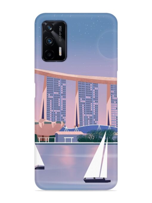 Singapore Scenery Architecture Snap Case for Realme X7 Max (5G) Zapvi