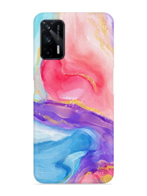 Watercolor Gradient Snap Case for Realme X7 Max (5G) Zapvi