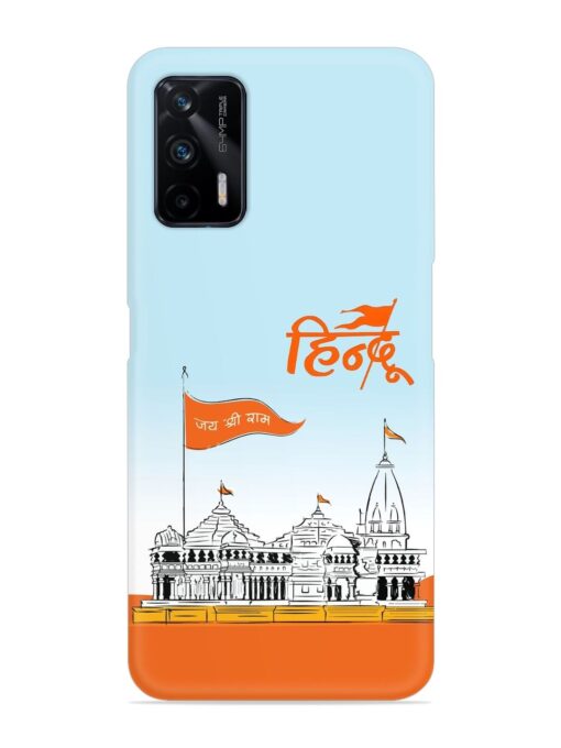 Ram Mandir Hindu Snap Case for Realme X7 Max (5G)