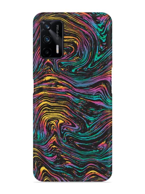 Abstract Liquid Colors Snap Case for Realme X7 Max (5G)