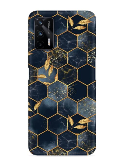 Marble Hexagon Seamless Snap Case for Realme X7 Max (5G) Zapvi