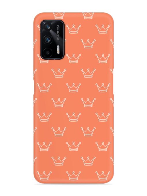 Hand Drawn Crown Snap Case for Realme X7 Max (5G)