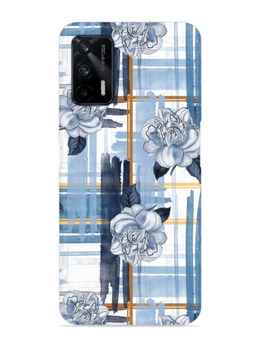 Watercolor Pattern Rose Snap Case for Realme X7 Max (5G)