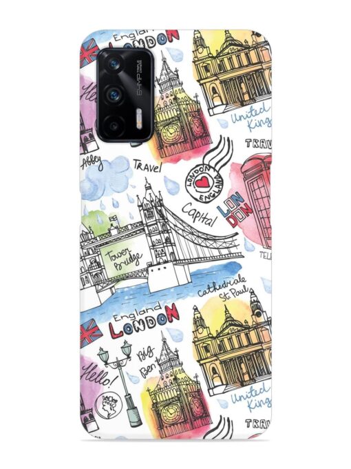 Vector London Landmark Snap Case for Realme X7 Max (5G)