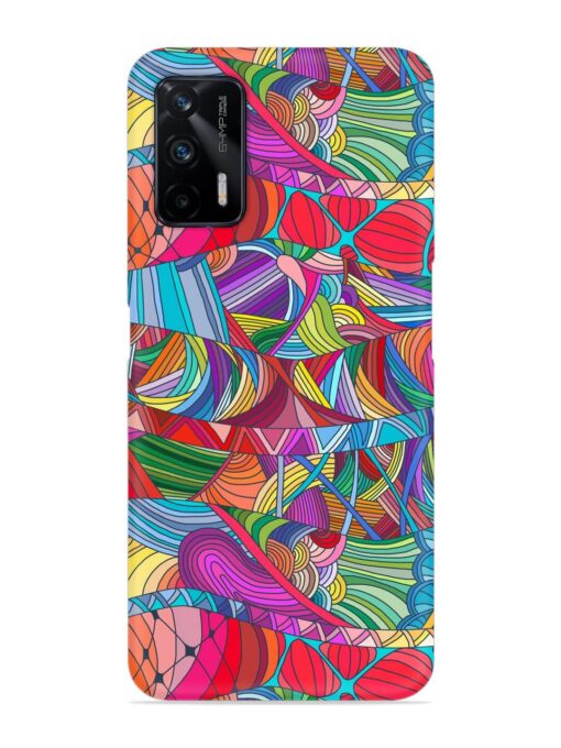 Seamless Patterns Hand Drawn Snap Case for Realme X7 Max (5G)