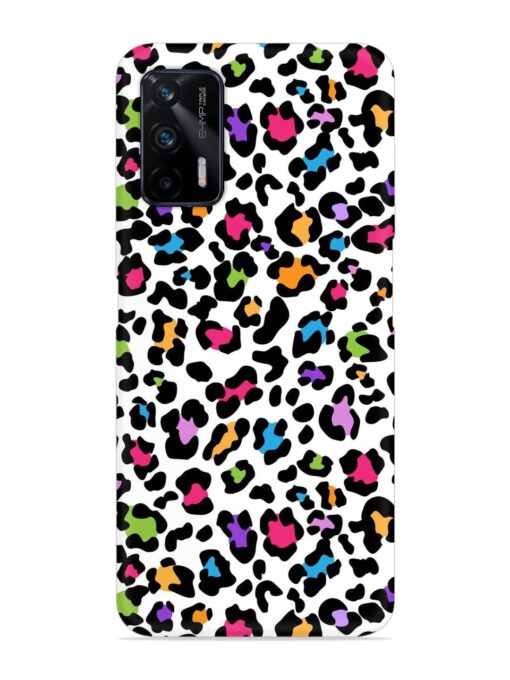 Seamless Leopard Pattern Snap Case for Realme X7 Max (5G)