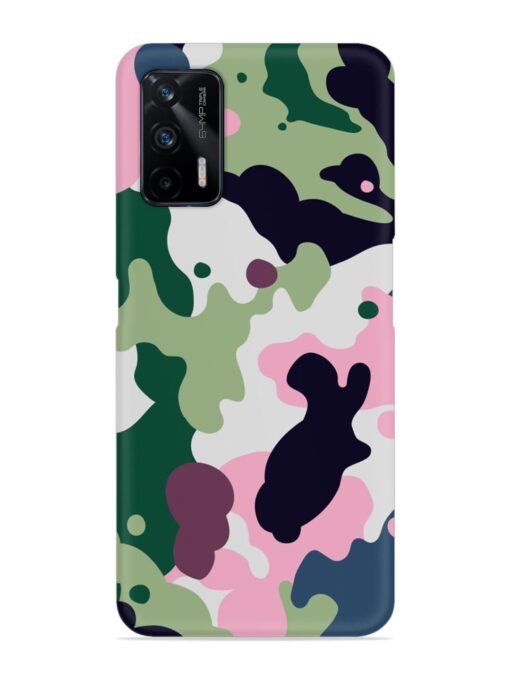 Seamless Funky Camouflage Snap Case for Realme X7 Max (5G)