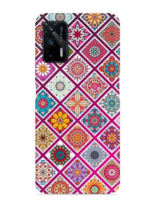 Seamless Tile Pattern Snap Case for Realme X7 Max (5G)