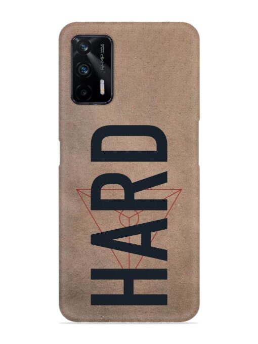 Hard Typo Snap Case for Realme X7 Max (5G) Zapvi