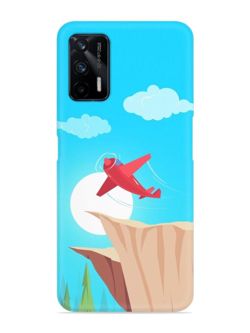 Small Planes In Flight Snap Case for Realme X7 Max (5G)