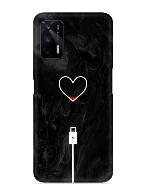 Heart Charging Vector Snap Case for Realme X7 Max (5G) Zapvi