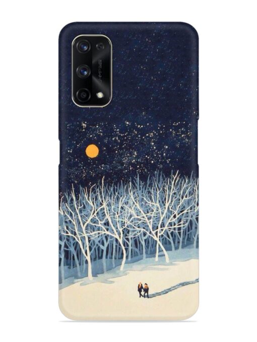 Full Moon Snowshoe Tour Snap Case for Realme X7 Pro (5G)