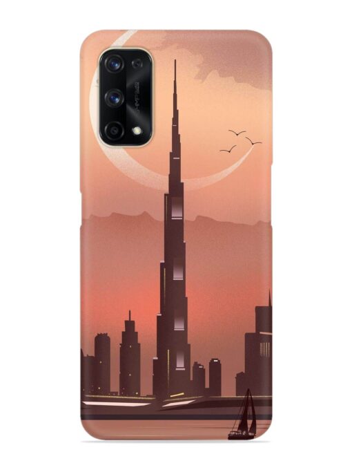 Landmark Burj Khalifa Snap Case for Realme X7 Pro (5G) Zapvi