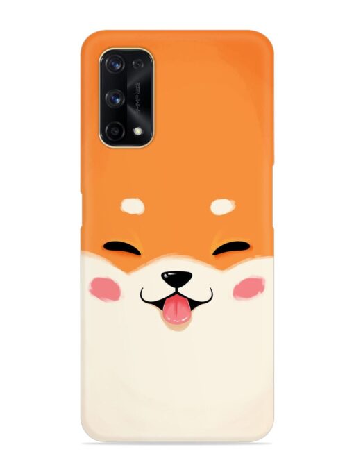 Happy Cat Art Snap Case for Realme X7 Pro (5G) Zapvi