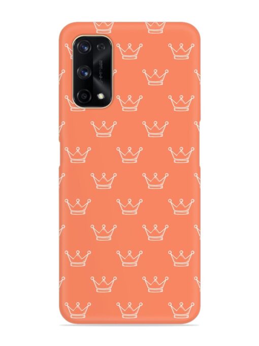 Hand Drawn Crown Snap Case for Realme X7 Pro (5G) Zapvi