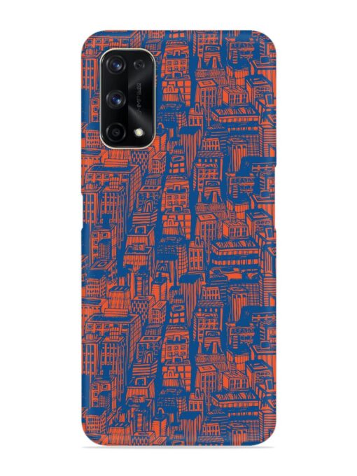 Hand Drawn Seamless Snap Case for Realme X7 Pro (5G)