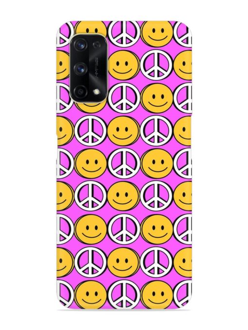 Smiley Face Peace Snap Case for Realme X7 Pro (5G)