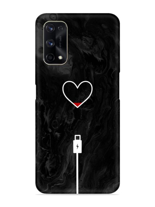 Heart Charging Vector Snap Case for Realme X7 Pro (5G) Zapvi