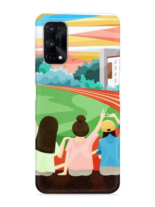 School Playground Snap Case for Realme X7 Pro (5G)