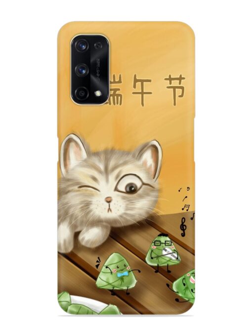 Cat Scorpion Dancing Snap Case for Realme X7 Pro (5G) Zapvi