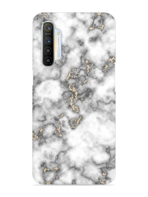 Gray And Gold Marble Snap Case for Realme Xt