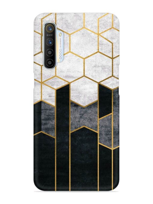 Cube Marble Art Snap Case for Realme Xt