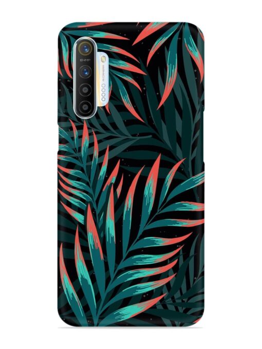 Green Leaf Art Snap Case for Realme Xt