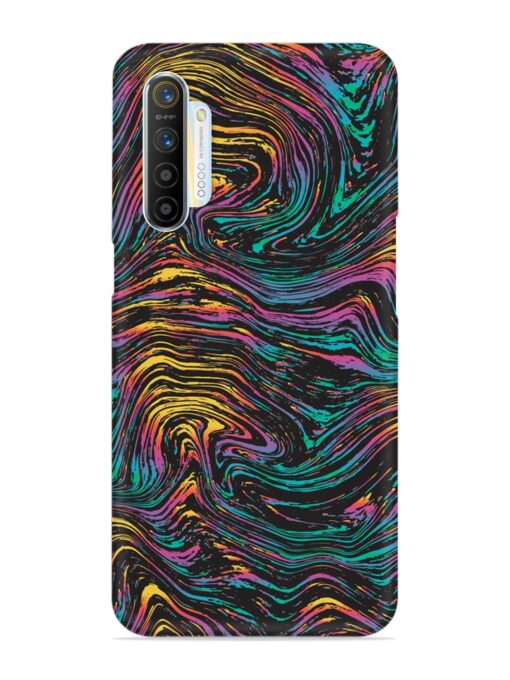 Abstract Liquid Colors Snap Case for Realme Xt Zapvi