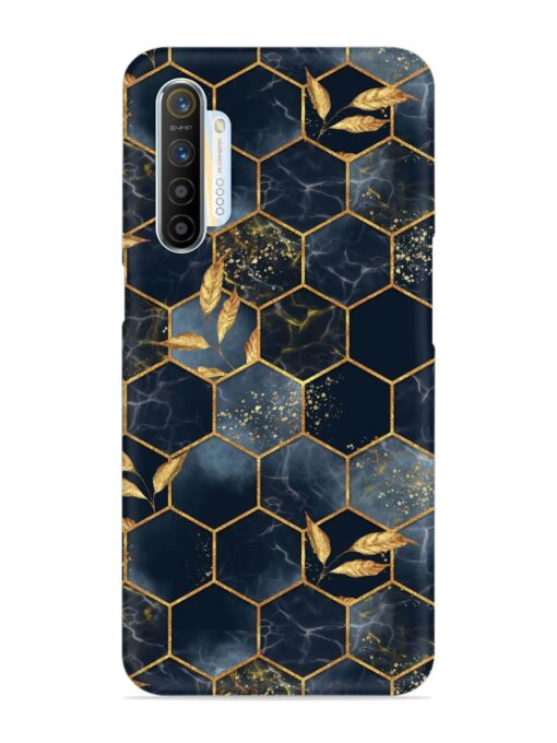 Marble Hexagon Seamless Snap Case for Realme Xt Zapvi