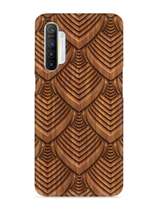 Carved Pattern On Snap Case for Realme Xt Zapvi