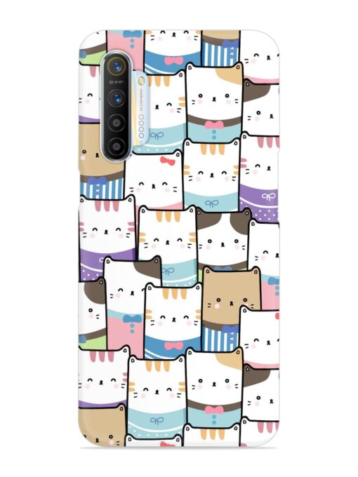 Cute Adorable Cat Snap Case for Realme Xt