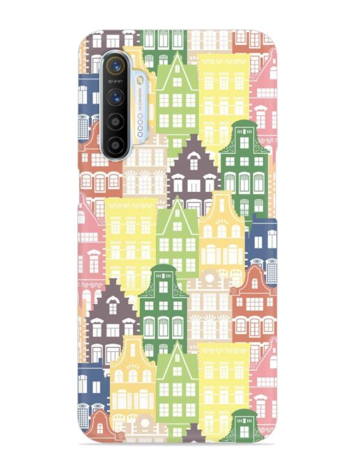 Seamless Shapes Pattern Snap Case for Realme Xt Zapvi