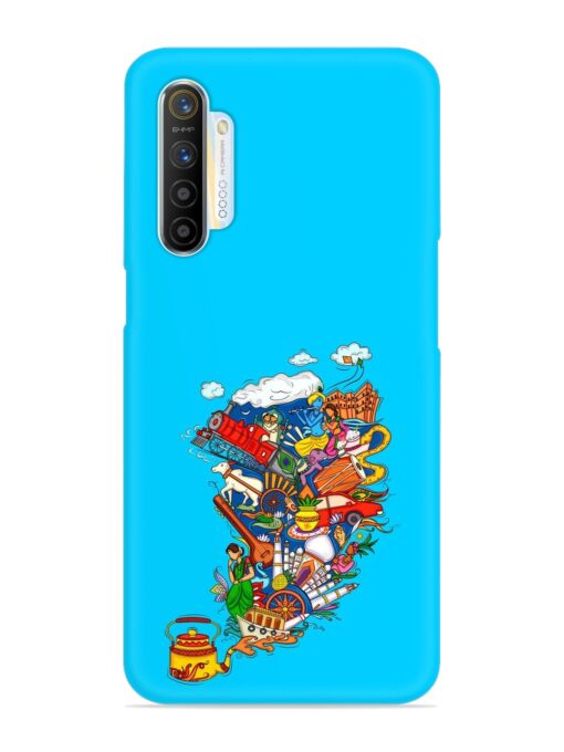 Vector Design Indian Snap Case for Realme Xt Zapvi